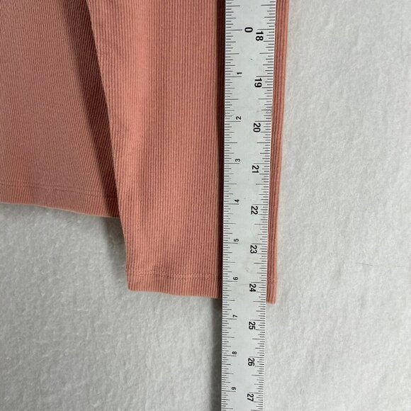 Old Navy Sweater Womens 2x Peach Rib Knit Scoop Neck Long Sleeve Pullover - Picture 5 of 11